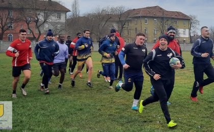 Rugbiștii de la SCM USV Timișoara au revenit la antrenamente. Noutate în staff-ul tehnic