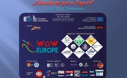 Sanatate prin sport proiectul WOW EUROPE