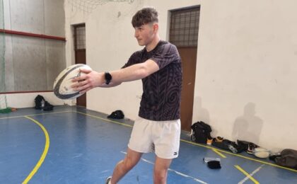 Vlad Ciurciun, o tânără speranță a rugby-ului timișorean