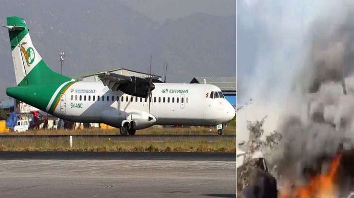 Un avion cu 72 de persoane la bord s-a prăbușit în Nepal