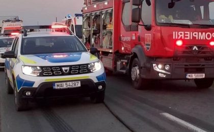 Accident grav, drumul dintre Timișoara și Reșița este blocat