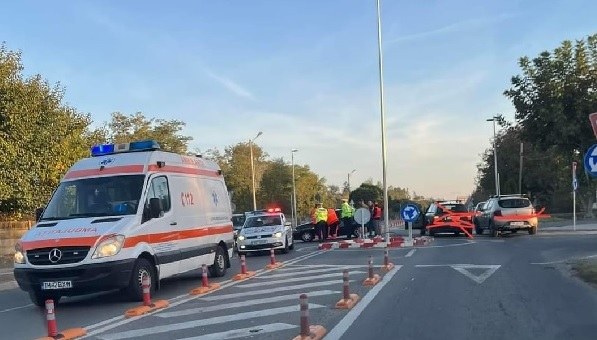 Accident grav între Timișoara și Giroc