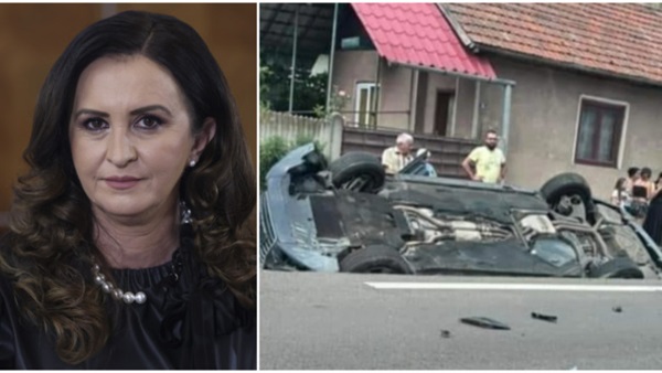 Ministrul Familiei, Natalia Intotero, rănită într-un accident rutier