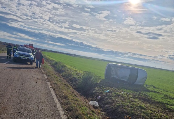 Accident lângă Timișoara, un minor în vârstă de 10 ani a ajuns la spital