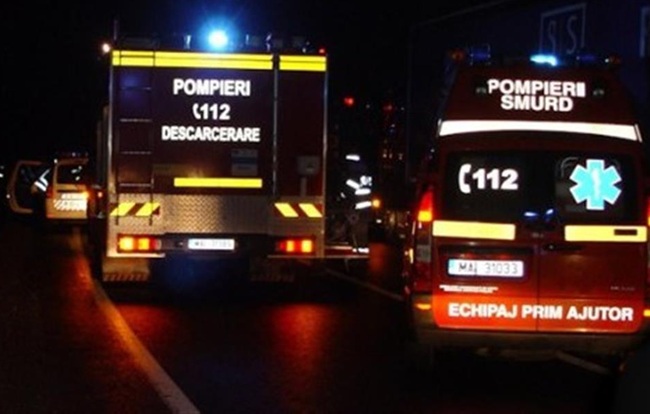 Accident grav, între un autotren și un autoturism, în județul Timiș