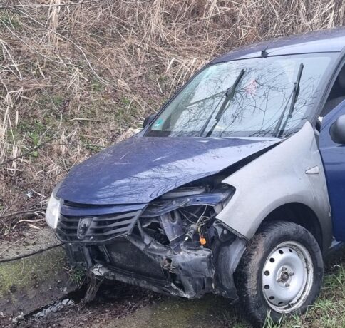 Accident în zona localității Giarmata: intervenție rapidă a polițiștilor de frontieră