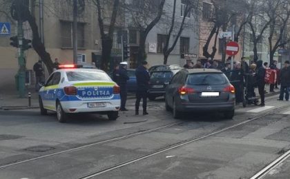 Accident violent la Timișoara (video)