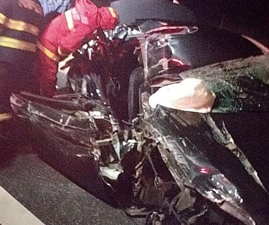 Accident pe autostrada A1, pe sensul de mers Timișoara - Lugoj