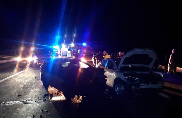 Accident grav pe autostrada A1, pe sensul Margina - Timișoara