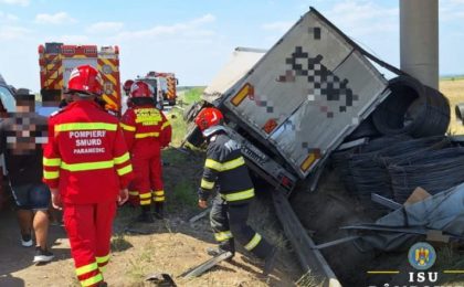 Trei morți într-un accident pe Autostrada A 1