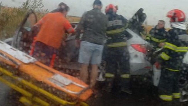 Accident cu cinci victime în vestul țării. Un bărbat și-a pierdut viața