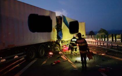Trafic restricționat pe autostrada A1 în urma unui accident mortal