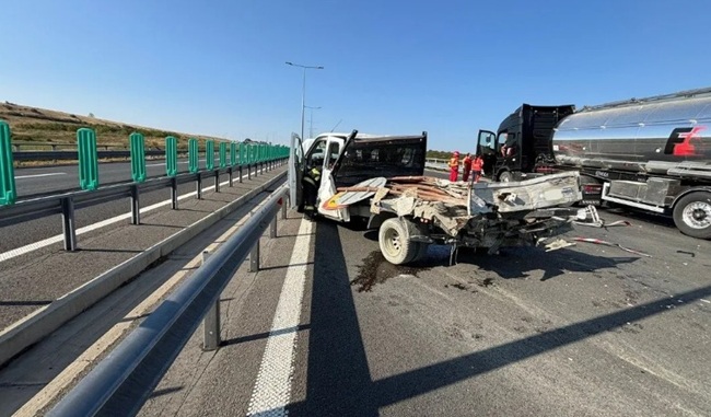 Trei bărbați au murit într-un accident pe autostrada A1 Deva - Sibiu