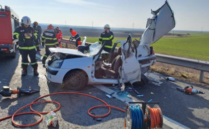 Accident mortal pe autostrada A1 Arad - Timişoara