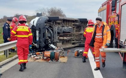 Accident grav pe Autostrada A1. Anunțul DRDP Timișoara