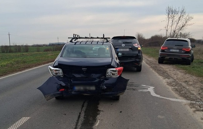 Accident grav pe şoseaua Sânnicolau Mare - Timişoara