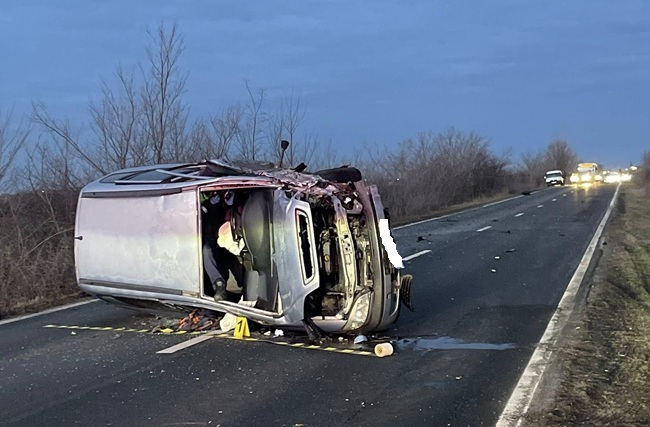 Accident rutier grav în Timiș (foto)