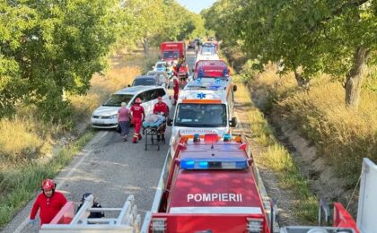 Accident groaznic în România: 19 victime, dintre care trei decedate!