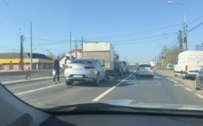 Accident în Timişoara. Unul dintre şoferi avea o alcoolemie de 1,22 mg/l