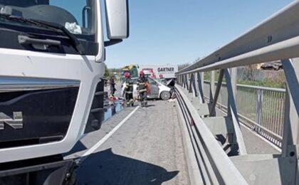 Accident extrem de grav în vestul țării