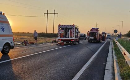 Accident pe Centura Timişoarei 20 Accident pe Centura Timişoarei