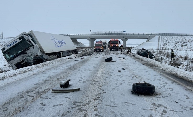 Accident tragic pe Centura Timișoarei, între Șag și Giroc