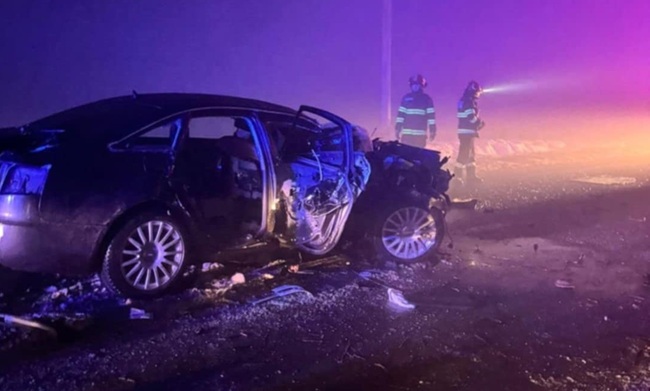 Accident mortal pe un drum din vestul țării