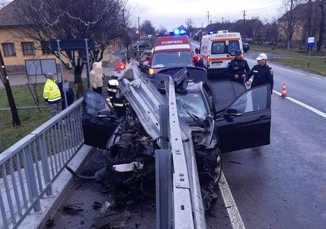 Accident extrem de grav produs în localitatea Denta