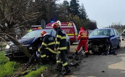 Accident grav între Timișoara și Giroc