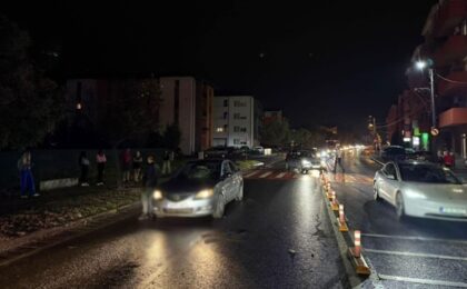 Femeie accidentată de o mașină, pe trecerea de pietoni, la Giroc