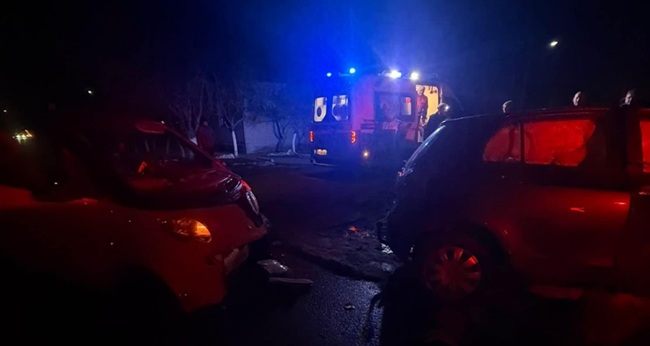 Accident la Giroc, un șofer a fost rănit