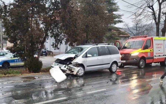 Accident cu urmări grave, în vestul țării