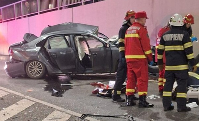 Polițiștii au stabilit cum s-a produs tragedia din Pasajul Michelangelo, în care un tânăr șofer și-a pierdut viața. Foto