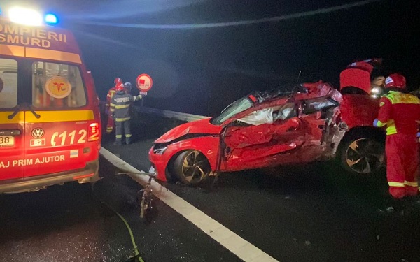 Polițiștii au aflat cum s-a produs accidentul în care a murit șoferul din Timiș, pe Autostrada Timișoara-Arad