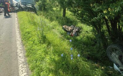 Doi motocicliști morți într-un accident în vestul țării
