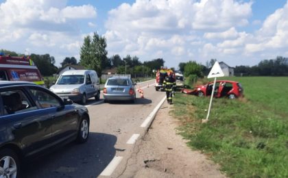 Accident grav în apropiere de Timișoara: trei mașini implicate, două victime