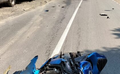 Motociclist de 20 de ani și pasagera de 17 ani, morți într-un accident teribil