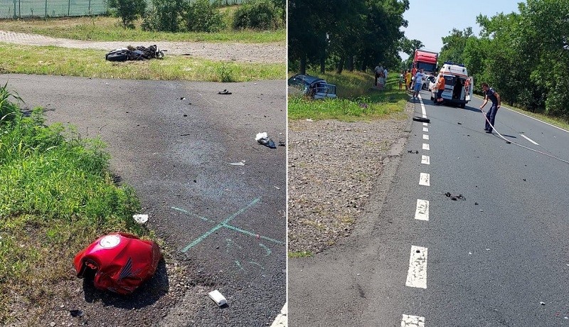Tânăr motociclist din Timişoara, lovit mortal de o şoferiţă