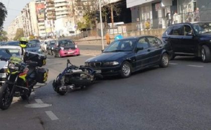 Motociclist rănit grav în Timişoara, în urma unui accident