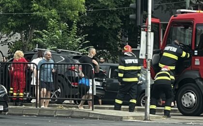 Un nou accident grav în Timișoara