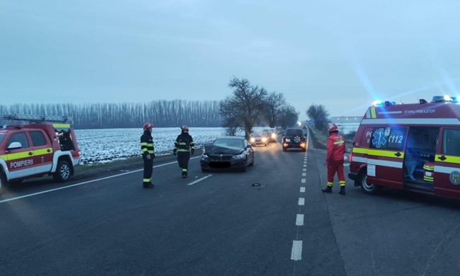 Accident grav în apropiere de Timișoara 1 Accident grav în apropiere de Timișoara