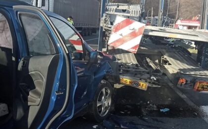 Accident extrem de grav în Banat: un om a murit, a intervenit elicopterul SMURD pentru o altă victimă