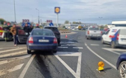 Accident grav la Timişoara