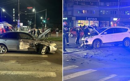 Accident grav în Timișoara