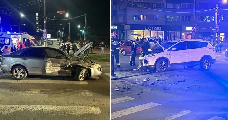 Accident grav în Timișoara