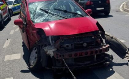 Încă un accident grav la Timișoara.