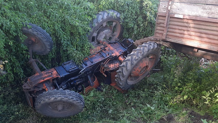 Accident tragic! Un bărbat a murit strivit de tractor