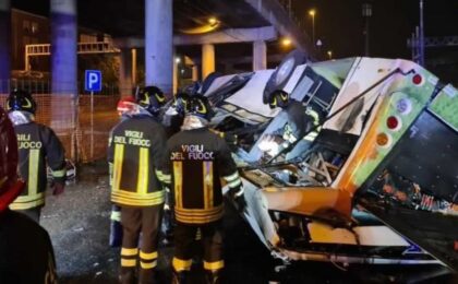 Patru români au murit în accidentul de autocar din Veneția
