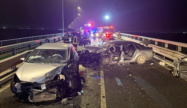 Accident extrem de grav pe un drum din vestul țării