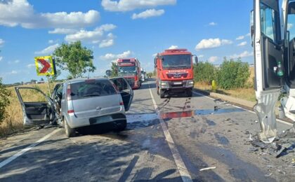 Accident mortal pe un drum din vestul țării